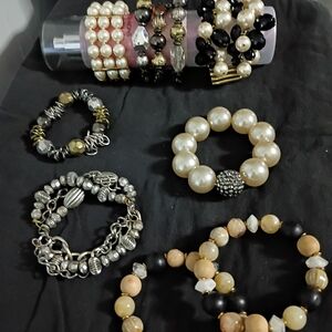 Chic Multi-Color Beaded Bracelet Collection